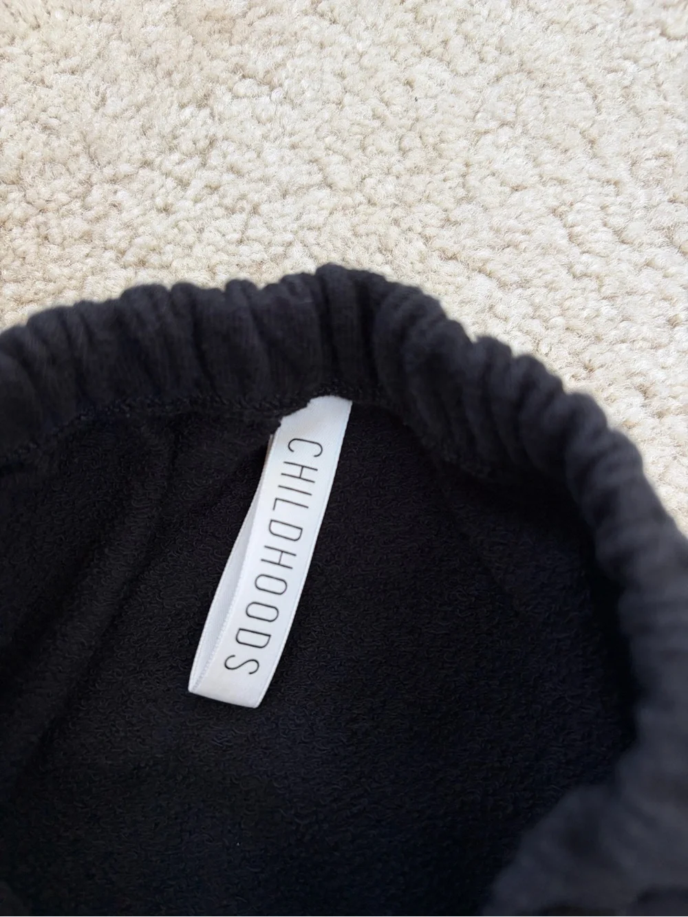 Childhoods Clothing Size 6/7 Black Pull On Joggers Slim Fit Sweatpants